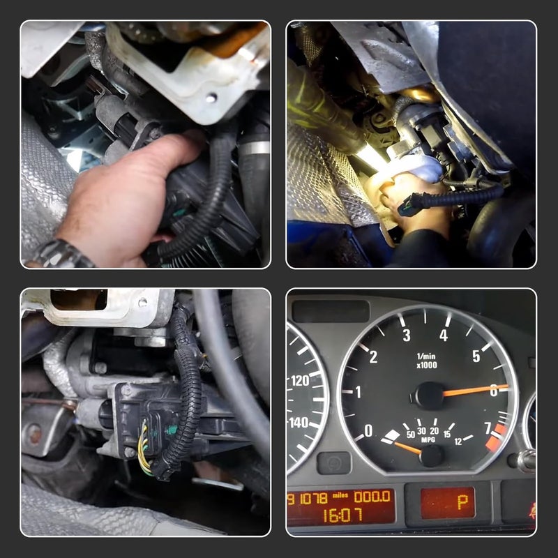 Dexepe Electronic Turbo Charger Wastegate Actuator with Bracket Compatible with BMW 228i 320i 328i 428i 528i X1 X3 X4 X5 Z4 2012-2018 2.0 Replace 11657638783 11657642469 11657630462 - Image 4